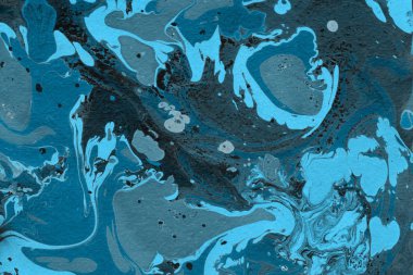 Soyut mavi mermer arka plan dekoratif doku