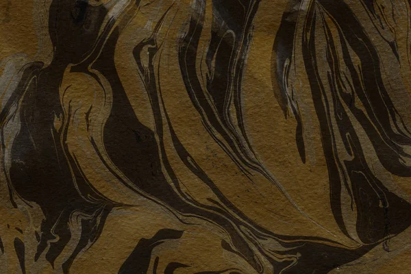 抽象的な大理石ブラウン バック グラウンド 装飾的な質感 — ストック写真