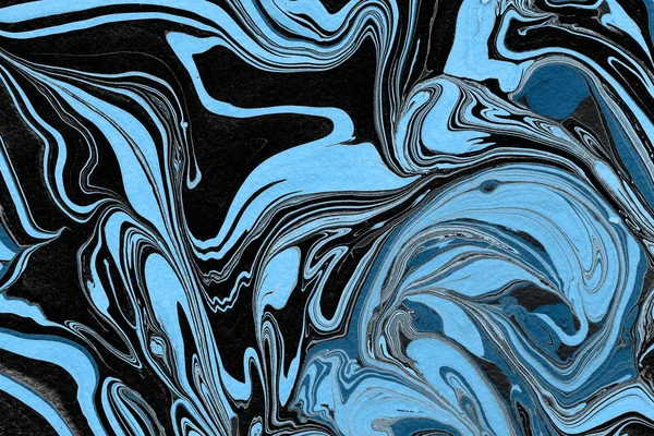 Fundo Mármore Azul Abstrato Textura Decorativa — Fotografia de Stock