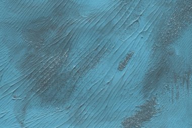 Mavi arka plan, akrilik boyama dekoratif doku
