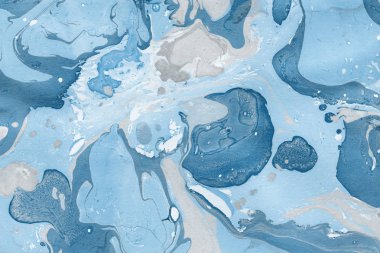 Soyut mavi mermer arka plan dekoratif doku