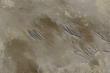 Kahverengi arka plan, akrilik boya dekoratif doku