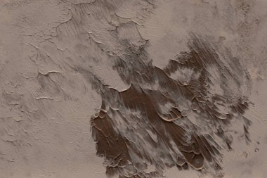 Arka plan, kahverengi akrilik boyama dekoratif doku