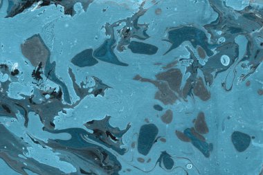 Soyut mavi mermer arka plan dekoratif doku