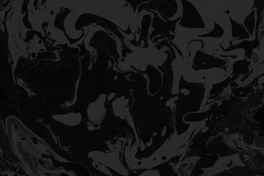 Siyah ve gri mermer arka plan, dekoratif doku