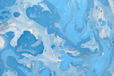 Soyut mavi mermer arka plan dekoratif doku