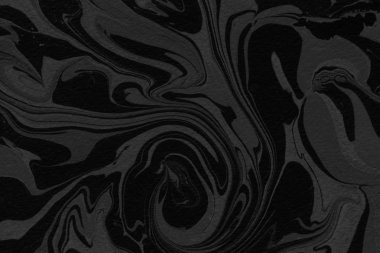 Siyah ve gri mermer arka plan, dekoratif doku