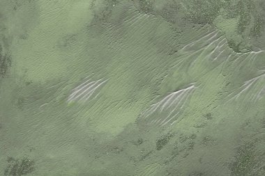 Yeşil arka plan, akrilik boyama dekoratif doku