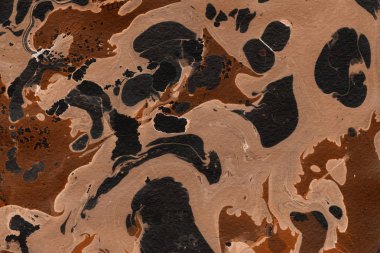 Soyut kahverengi mermer arkaplan, dekoratif doku
