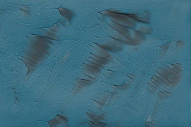 Mavi arka plan, akrilik boyama dekoratif doku