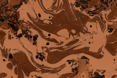 Soyut kahverengi mermer arkaplan, dekoratif doku