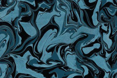 Soyut mavi mermer arka plan dekoratif doku