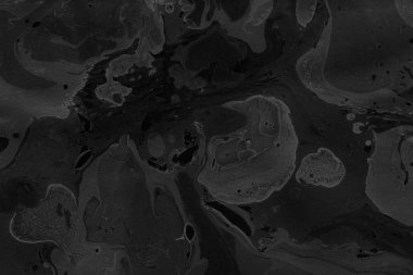 Siyah ve gri mermer arka plan, dekoratif doku