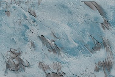 Mavi arka plan, akrilik boyama dekoratif doku