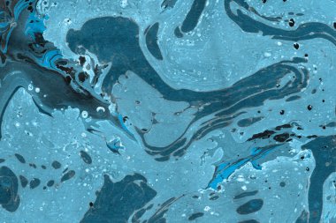 Soyut mavi mermer arka plan dekoratif doku