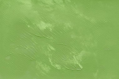 Yeşil arka plan, akrilik boyama dekoratif doku