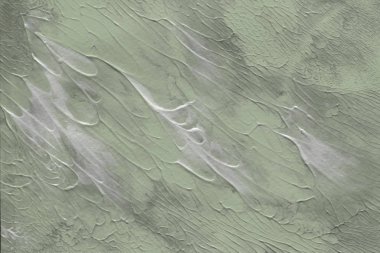 Yeşil arka plan, akrilik boyama dekoratif doku