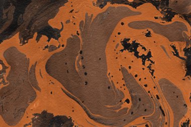 Soyut kahverengi mermer arkaplan, dekoratif doku