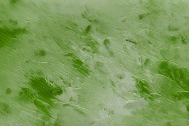 Arka plan, yeşil akrilik boyama dekoratif doku