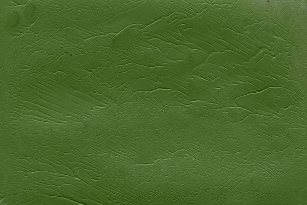 Fondo Abstracto Pintura Acrílica Verde Textura Decorativa — Foto de Stock