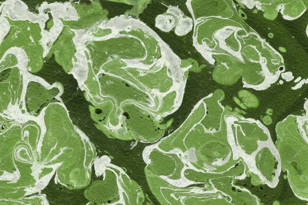 Абстрактный Зеленый Мраморный Фон Декоративная Текстура — стоковое фото