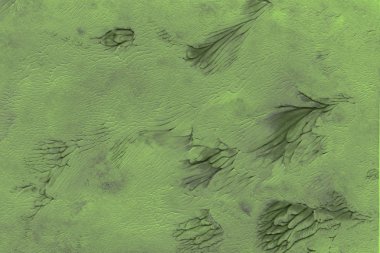 Arka plan, yeşil akrilik boyama dekoratif doku