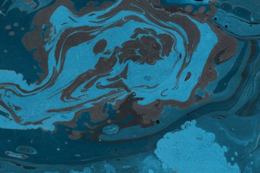 Soyut mavi mermer arka plan dekoratif doku