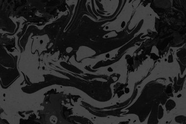 Siyah ve gri mermer arka plan, dekoratif doku