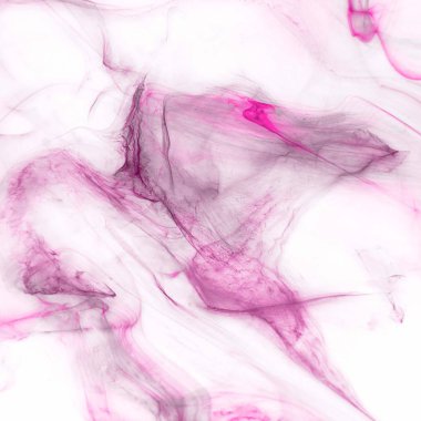 Beyaz kağıt arka planda renkli mürekkep ve suluboya doku. 