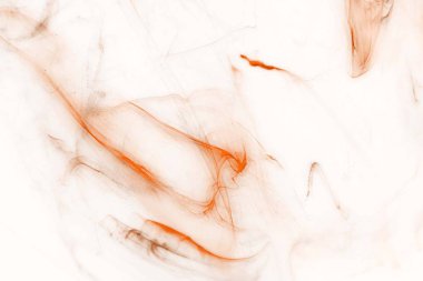 Beyaz kağıt arka planda renkli mürekkep ve suluboya doku. 