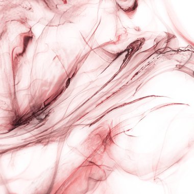 Beyaz kağıt arka planda renkli mürekkep ve suluboya doku. 