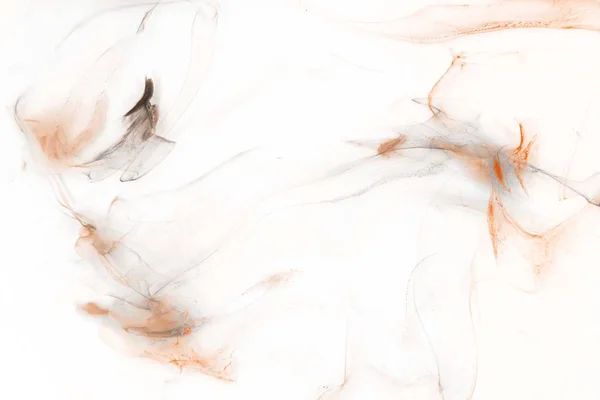 Bunte Tinte Und Aquarell Textur Auf Weißem Papierhintergrund — Stockfoto