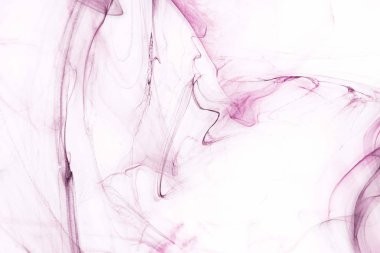 Beyaz kağıt arka planda renkli mürekkep ve suluboya doku. 