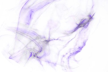 Beyaz kağıt arka planda renkli mürekkep ve suluboya doku. 