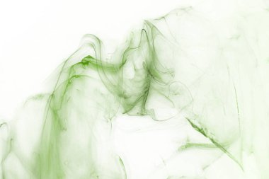 Beyaz kağıt arka planda renkli mürekkep ve suluboya doku. 