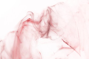 Beyaz kağıt arka planda renkli mürekkep ve suluboya doku. 