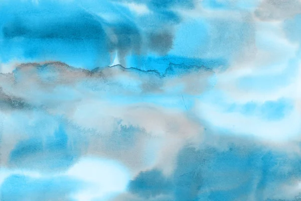 Bunte Blaue Textur Papierhintergrund Lacklecks Und Omnipräsente Effekte — Stockfoto