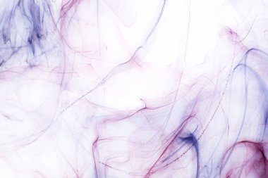 Beyaz kağıt arka planda renkli mürekkep. Doku