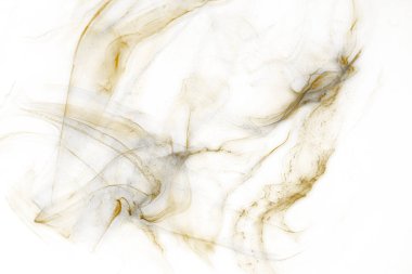 Beyaz kağıt arka planda renkli mürekkep ve suluboya doku. 