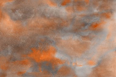  Renkli kahverengi doku, kağıt arka plan. Boya sızıntıları ve ombre etkileri