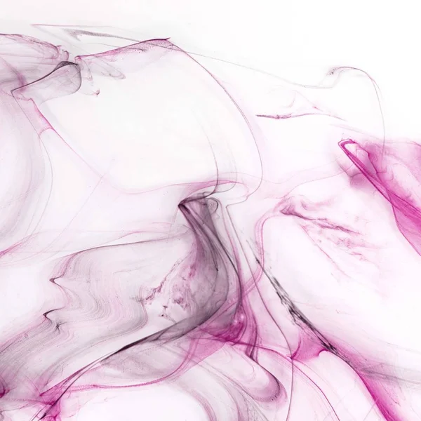 Bunte Tinte Und Aquarell Textur Auf Weißem Papierhintergrund — Stockfoto