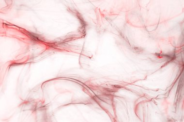 Beyaz kağıt arka planda renkli mürekkep ve suluboya doku. 