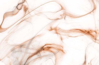 Beyaz kağıt arka planda renkli mürekkep. Doku