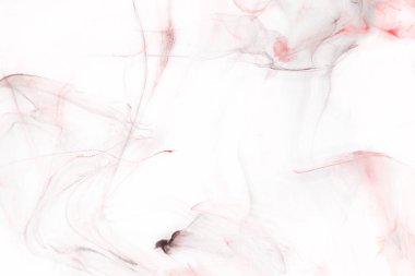 Beyaz kağıt arka planda renkli mürekkep ve suluboya doku. 