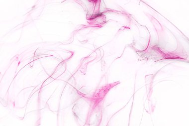 Beyaz kağıt arka planda renkli mürekkep. Doku