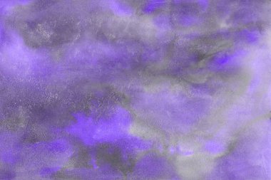  Renkli menekşe doku, kağıt arka plan. Boya sızıntıları ve ombre etkileri