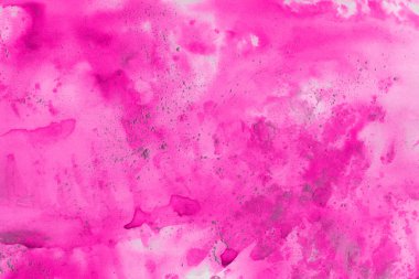  Renkli pembe doku, kağıt arka plan. Boya sızıntıları ve ombre etkileri