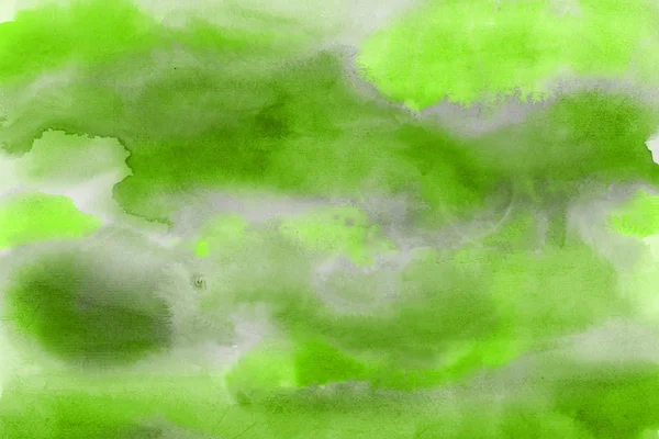 Textura Verde Colorida Fundo Papel Fugas Tinta Efeitos Ombre — Fotografia de Stock
