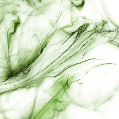 Beyaz kağıt arka planda renkli mürekkep. Doku