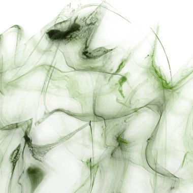 Beyaz kağıt arka planda renkli mürekkep. Doku